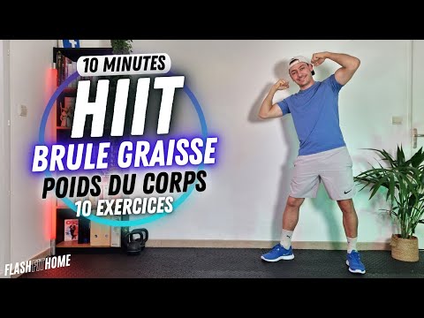 HIIT FAT BURNING BODYWEIGHT 🔥💪🏼 FAST AND INTENSE 🔹 CARDIO STRENGTH TRAINING - FlashFitHome