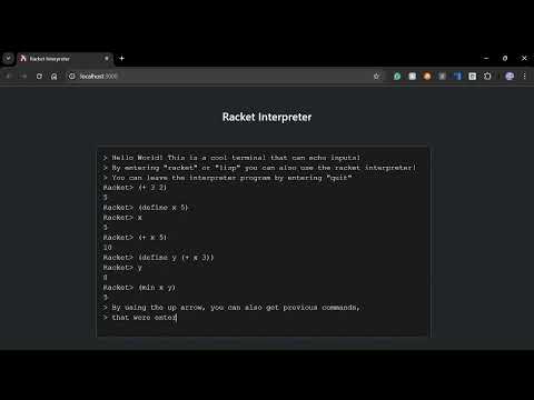 Interpreter Demo