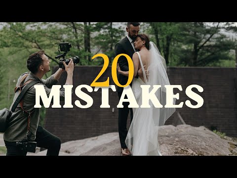 20 Mistakes I Made As A Wedding Videographer