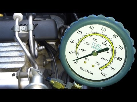 Fuel Pressure Test Video