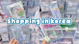 shopping in korea vlog 🇰🇷 daiso stationery haul 🍧 cream soda by Amifa Japan