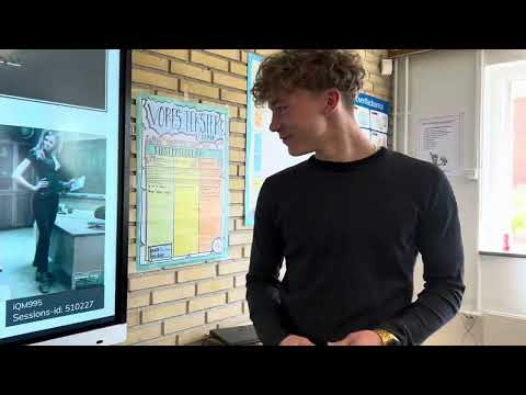 9.A lærer sketch Lillevang skole 2024