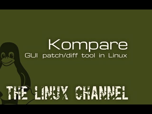 162 Kompare GUI patch and diff tool in Linux