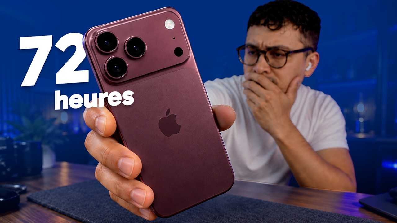 🔥 J’ai passé 72 heures avec l’iPhone 18 Pro… et j’adore !