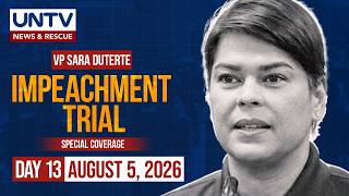 LIVE: Senate Plenary Session | August 5, 2026