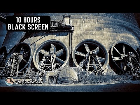 🎧 Industrial Fan Sounds - 10 Hours White Noise Sounds for Relaxing, Sleeping, Study | Black Screen