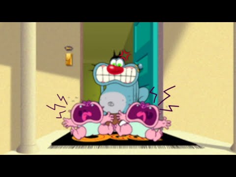 ओगी के बच्चे Oggy and the Cockroaches हिंदी Hindi Cartoons for Kids