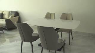 Giao Bộ Sofa Băng Và Bàn Ăn 4 Ghế Cho Khách