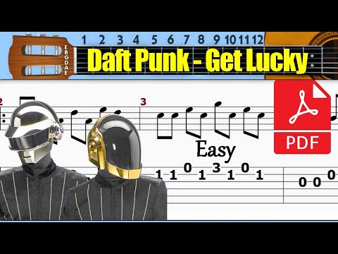 Daft Punk - Get Lucky Guitar Tab