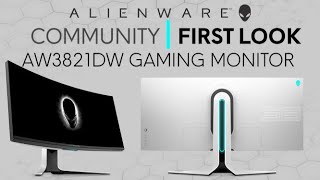 Video 1 of Product Dell Alienware AW3821DW 38" Curved Gaming Monitor