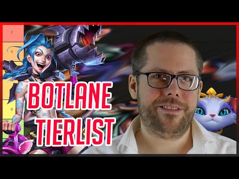 Meine BOTLANE - TIERLIST für DEIN NÄCHSTES SOLOQ GAME! [ADC & Support]