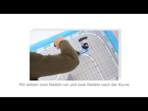 Installing underfloor heating - Chapter 5: Staple system