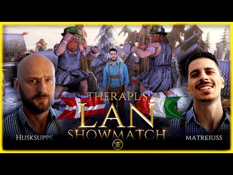 Lan Event in Austria | Husksuppe vs Matreiuss 300$ prize pool Age of Mythology Retold!!