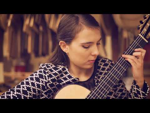 Émilie Fend plays Augustin Barrios Mangoré  'Vals op  8  No  4 ' on a Götz Bürki guitar