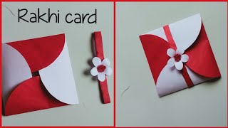 How to make Rakshabandhan card at home / Diy Rakhi card/Rakshabandhan 2020/ Easy handmade Rakhi card
