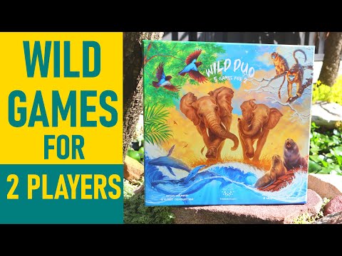 5 WILD Games for 2 Players!