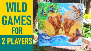 5 WILD Games for 2 Players! - Review
