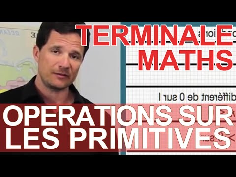 Operations on primitives - Course reminder - Final year maths - Les Bons Profs
