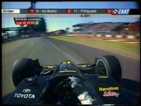 Cristiano da Matta on-board lap at Monterry, 2002.