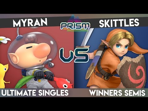 PRISM 159 - Myran (Olimar) vs. Skittles (Young Link) - Winners Semis - Smash Ultimate Singles