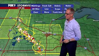 MN weather: Ian Leonard tracks overnight severe weather