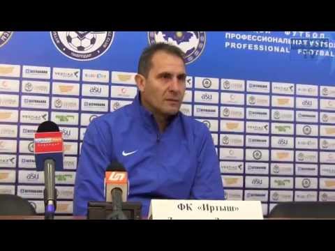 Пресс-конференция. Иртыш - Ордабасы 1:2, 30 тур
