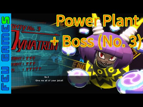 Mighty No. 9 (Beta) - Power Plant + Boss (No. 3)