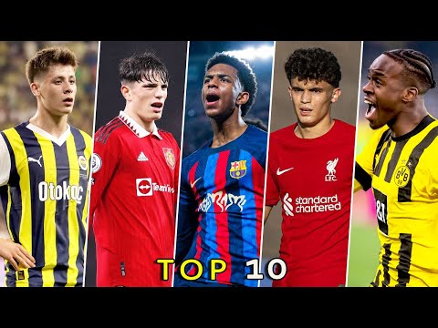 TOP 10 Best Football Wonderkids 2023 (U20)