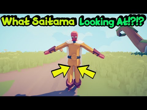 Saitama - One Punch Man Vs Every Units ONE PUNCH!!!!!! TABS - Totally Accurate Battle Simulator