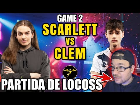 LOCURA DE PARTIDA - QUE AGRESIVIDAD!! - Scarlett vs Clem - Game 2