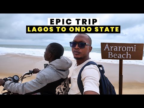 Epic Bike Ride from Lagos to Araromi Beach in Ondo State