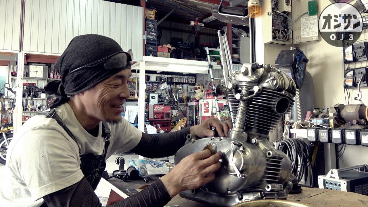 Ducati Scrambler エンジン降ろして磨いてみた