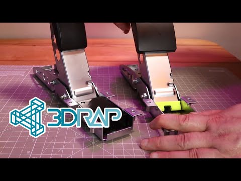 3DRAP Zero Noise Pedals MOD for the Fanatec CSL pedals [REVIEW] "Shuuuuush!"