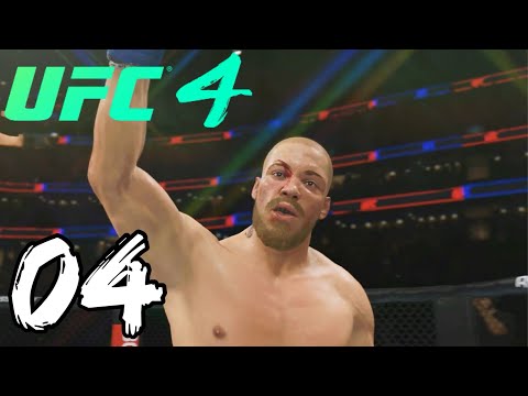 UFC 4 Light Heavyweight Career Mode Walkthrough Part 4 - GOING TO WAR!