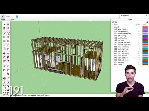 HOW WE'RE DESIGNING OUR TINY HOUSE FROM SCRATCH IN SKETCHUP Video