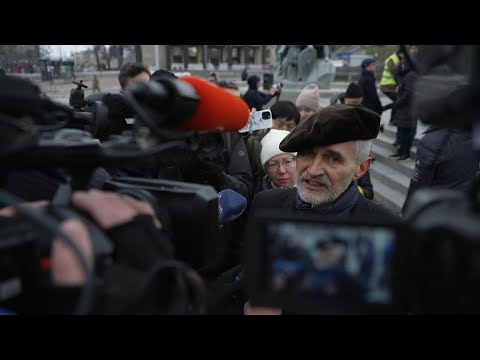 Ucrânia: Maestro de Kiev elogia concerto 'Stop the War' na Praça Maidan | AFP