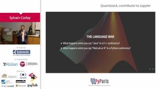 PyParis 2017 – Quantstack, contributor to Jupyter by Sylvain Corlay