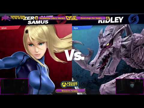 Doorstop (Zero Suit Samus) Vs Syameon (Ridley) Arcade Legacy 74 Winners Semis