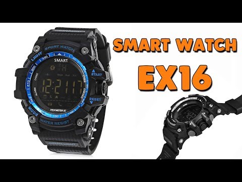 СМАРТ ЧАСЫ EX16 - ГОД БЕЗ ЗАРЯДКИ - Smart Watch EX16 - Aliexpress
