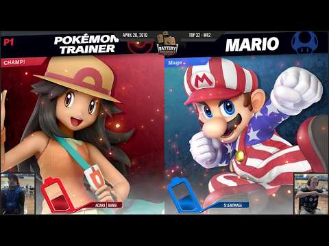Battery Basement: Lights Out - AcaRa|BANG! (Pokémon Trainer) Vs. SilentMage (Mario) - Top 32 WR2