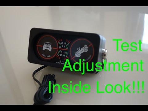 Rugged Ridge Inclinometer 13309.02 test and adjustment