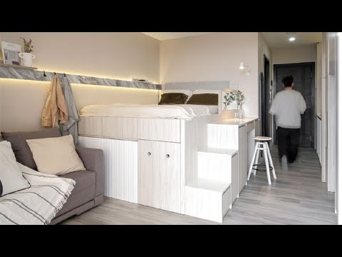 Tiny Apartment In Jakarta Indonesia | Micro Studio Apartment Tour | Never Too Small