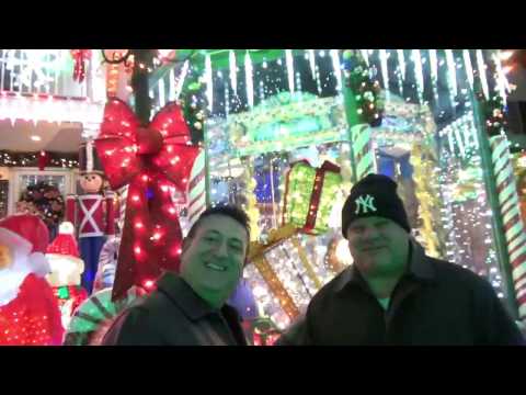 Joe DiMartino's Amazing Christmas Displays Featured On The TV Show "The Great Christmas Light Fight"