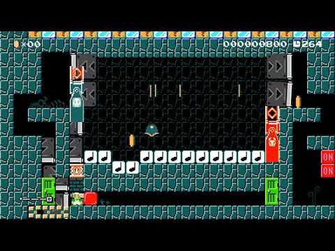 Table Tennis in SMM2! HARD - Super Mario Maker 2 - Course World Gameplay