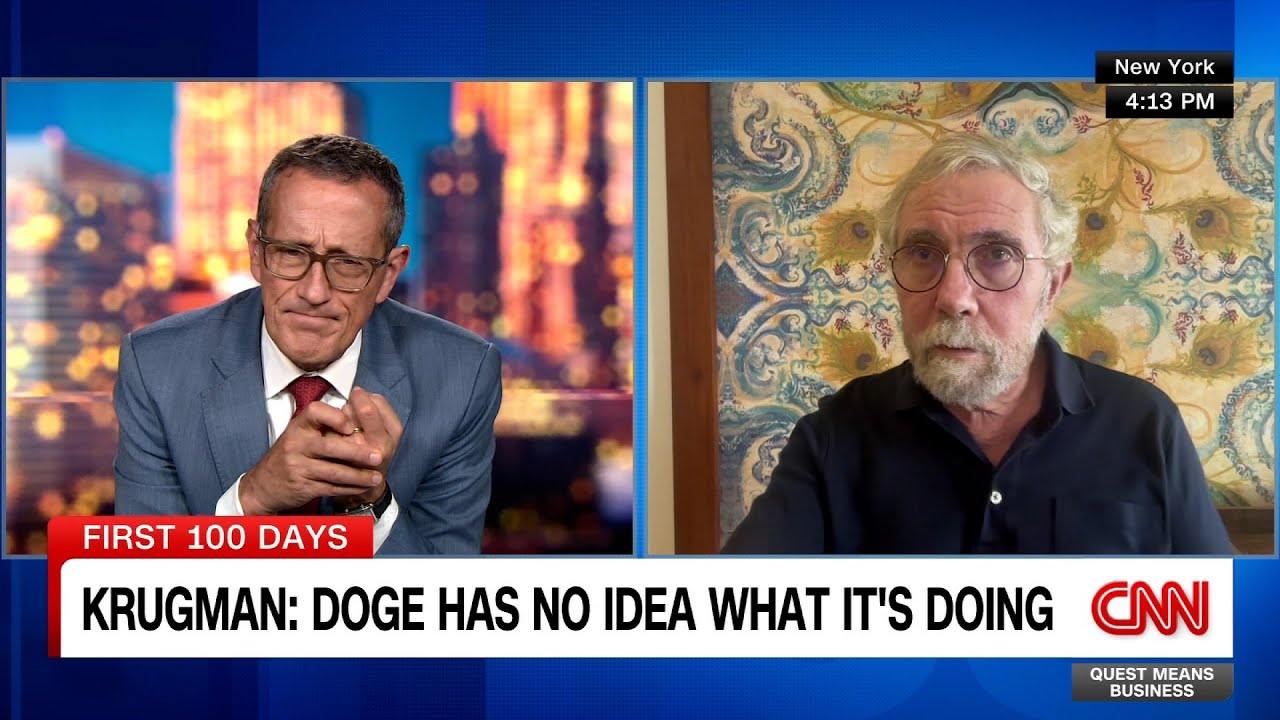 Paul Krugman on the DOGE's Claim That There is Fraud in the U.S. Government