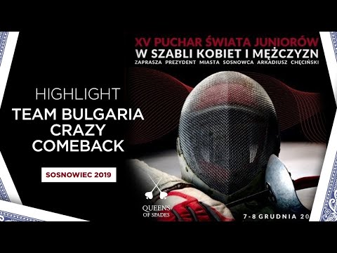 Crazy Comeback in Junior Women's Sabre