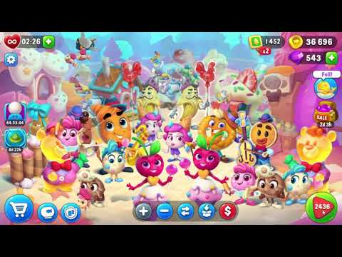 Fishdom 2436 Hard Level - NO BooSTERS