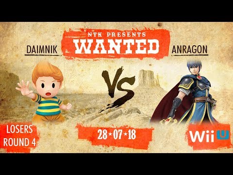 [Wanted 9] Losers Round 4 - Daimnik (Lucas) vs Anragon (Marth)