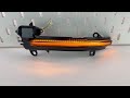 LED dynamické blinkry do zpětných zrcátek BMW X1 F48, Série 1 F52, Série 2 F45 - SMD LED, Plug & Play, pár - Video Youtube