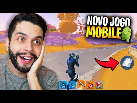 ESTOU VICIADO NESSE NOVO BATTLE ROYALE PARA CELULAR! (ANDROID)